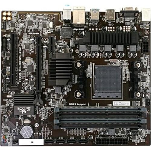 For Colorful C.A980G X3 980G VGA motherboard AM3+ 970M Pro3 used original motherboard test 100