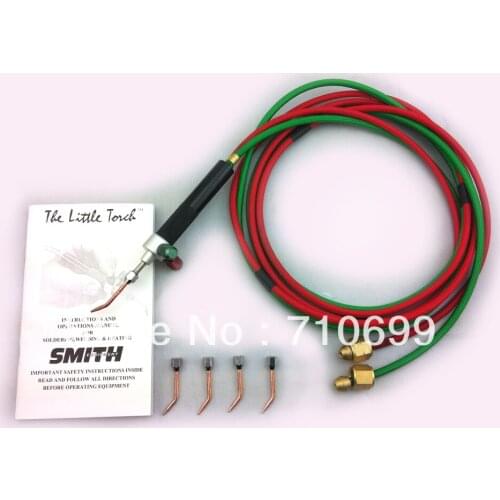 Goldsmith "Little Torch" With 5 Tips, gas cutting torch, HUAHUI welding torch, Jewelry Metal Soldering tools