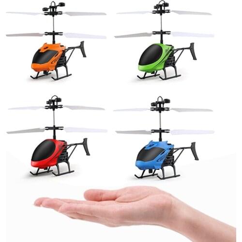 TAIHONGYU RC Remote Control Helicopter Plane Toy Induction Flight Gesture Sensing USB Charge LED Light For Children Gift
