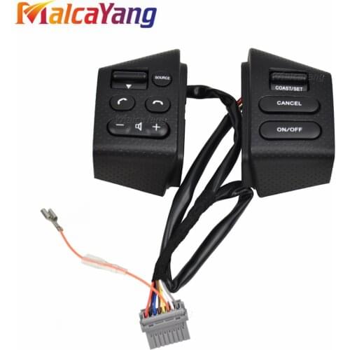 NEW Car accessories steering wheel control buttons with backlight Buttons FOR Nissan LIVINA TIIDA SYLPHY