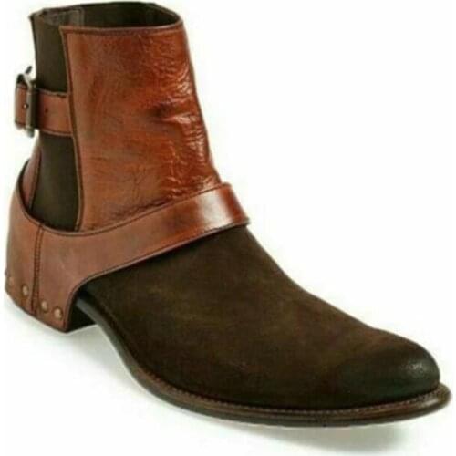 Medieval Steampunk Leather Shoes For Women Men Samurai Knight Pirate Cosplay Gothic Goth Punk Retro Anime Boots Carnival Witcher