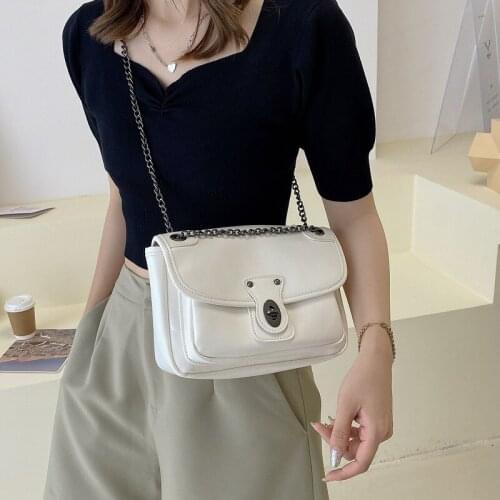 Summer 2021 Fashion Simple Chain Shoulder Bag for Women Large-Capacity Crossbody Bag hand tote