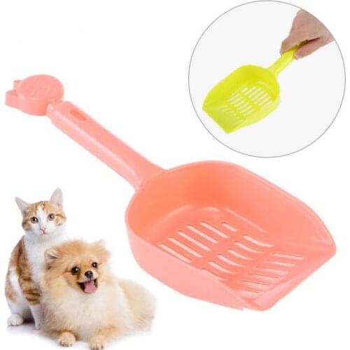 Cat Litter Scoop Shovel Cat Kitten Litter Tray Pet Waste Scooper Tray PP Sand Shovel Dog Waste Removers Shovel Sand Waste Scoop