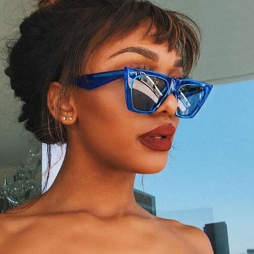Fashion Square Sunglasses Women Designer Luxury Man/Women Cat Eye Sun Glasses Classic Vintage