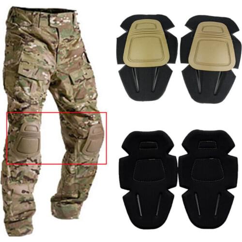 1 Pair Adult Tactical Combat Protective Pad Set Military Knee Elbow Protector Sports Safety Elbow Or Knee Pads Joelheira Cinta
