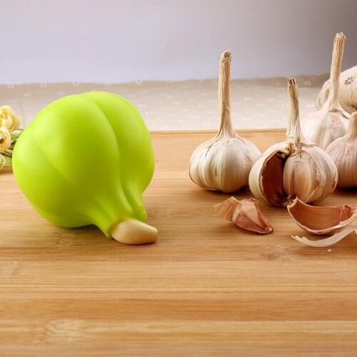 Garlic Peeler Creative Kitchen Food Grade Silicone Soft Garlic Peeler Garlic Peeling Tool Shaver Kichen Accessories