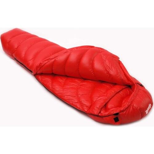 Professional White Goose Down 800G/1000G Filling Comfortable Winter Sleeping Bag Slaapzak Sleep Bag