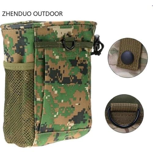 ZHENDUO OUTDOOR Tactical Camping Storage Bag Recovery Dump Pouch portable bag for mountaineering