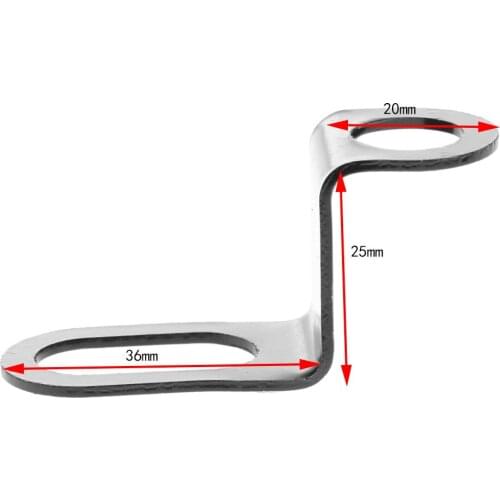 Motorcycle Universal Tachometer Speedometer Gauge Brackets Sensor Mounting