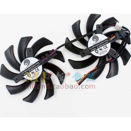 Power Logic PLD09210S12HH DC 12V 0.40A 4-Wire 3-wire Server Frameless Cooling Fan