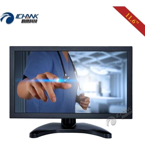 ZB116TC-253R/11.6 12" inch Widescreen 1920x1080p IPS HDMI VGA USB Built-in Speaker Resistive Touch LCD Screen PC Monitor Dispaly