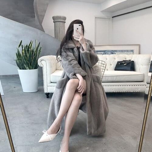 Real Fur Coat Women Natural Mink Fur Winter Coat Women Warm Long Jacket Mink Fur Coat Abrigos Mujer Invierno 2020 YX801 YY722