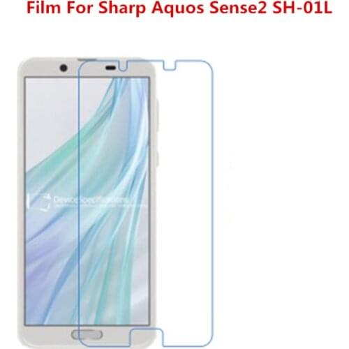 1/2/5/10 Pcs Ultra Thin Clear HD LCD Screen Protector Film With Cleaning Cloth Film For Sharp Aquos Sense2 SH-01L