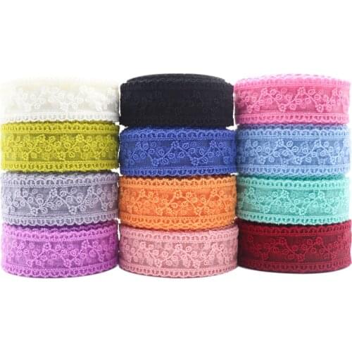 10 Yards 32mm Lace Ribbon Trim Fabric DIY Embroidered Net Cord For Hair Bows Crafts Handmade Accessories 2021080201
