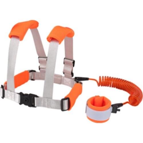 2 in 1 Toddler Leash Anti Lost Wrist Link Kid Harness Wrist Leashes with Safty Lock YH-17