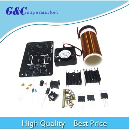 20W Mini Music Tesla Coil Plasma Speaker Transmission DIY Kits DC 15-24V diy electronics
