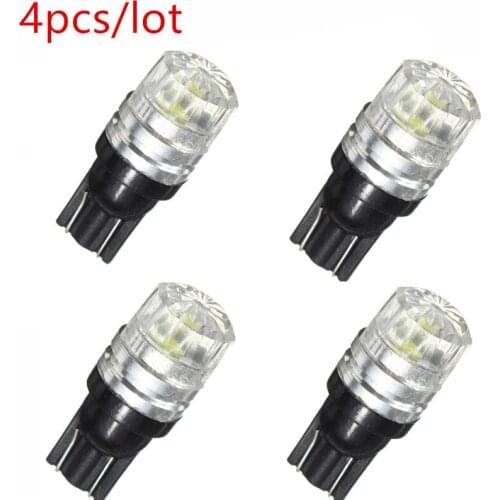 4pcs/lot Light Bulb For Canbus Error Free 194 168 LED COB Interior Side Marker Lamp Wedge Parking Light Bulb DC12V