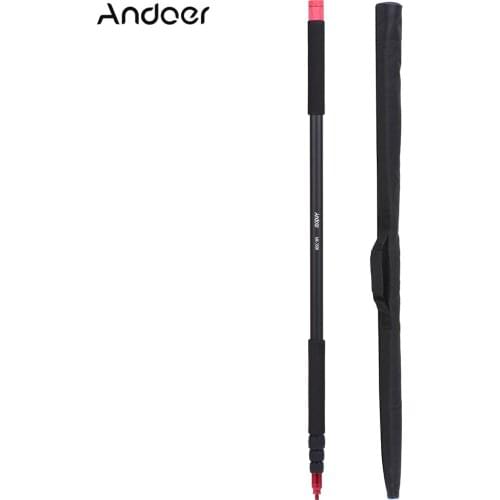 Andoer 3.5m / 11.5ft Photography Lightweight Mic Microphone Boom Holder Pole Extension for Recording Interview Filming