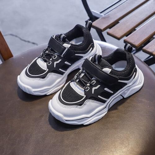 Kids Childrens Sneakers Shoes For Toddler Baby Boys Girls White Black Mesh Breathable Sports Running Shoes 1 2 3 5 6 7 Years