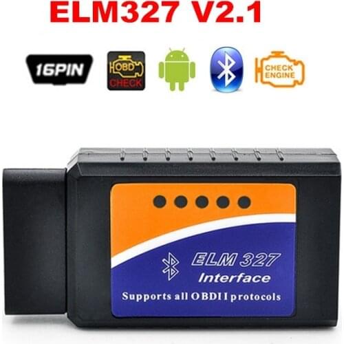 ELM327 OBD2 V1.5 Bluetooth 16 Pin Code Readers Diagnostic Tool Car Elm 327 obd2 Auto eml327 Automotive Android