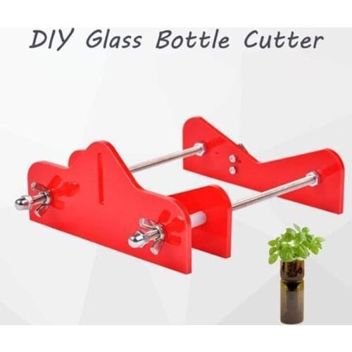 Glass Bottle Cutter-Tool Cutting Glass Professional for DIY Wine Beer with Screwdriver Stainless-Steel New for Adjustable DIY A