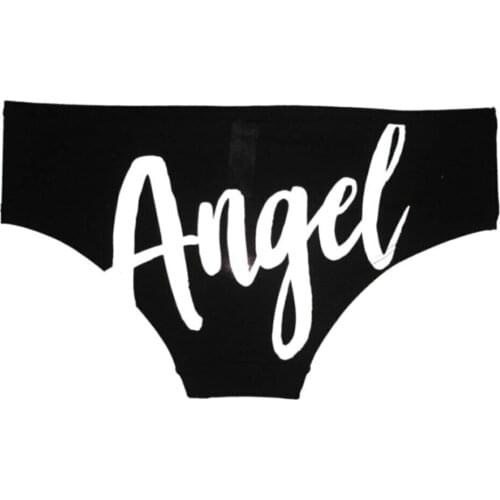 LOOK FOR YOUR WONDERFUL NIGHTS WITH ITS STUNNINGELEGANT UNDERWEAR Angel Printed Hipster FREE SHIPPING