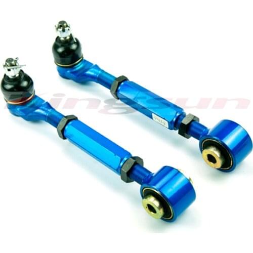 Kingsun Rear Adjustable Ball Joint Suspension Control Arms Camber Kit For Honda Acura 3.2 TL 2004-2008-Blue