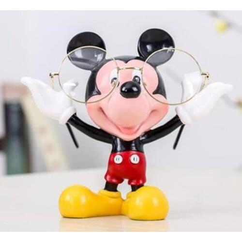 Creative Disney Mickey Mouse glasses shelf glasses shop display props office desktop cartoon glasses storage bracket AG2146