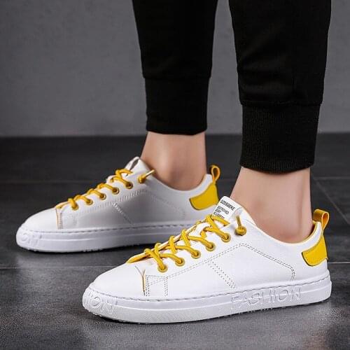 2020 new style white sneakers men breathable leisure shoes PU leather shoes high quality fashion classic men sneakers NanX163