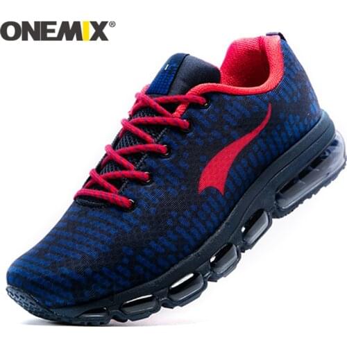 Onemix New Running Shoes men or women Outdoor Sport shoes air cushion sneaker zapatos hombre trekking shoes Free Shipping