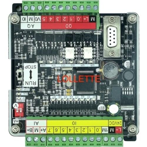 LE-200 CPU222 DC/DC/DC 2AD1DA 8 port input 6 port Transistor output V4.0 STEP Relay output