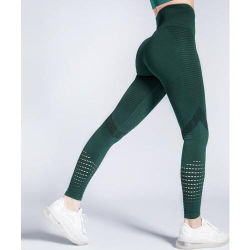 ATHVOTAR Leggings Women Gym Fitness High Waist Workout Seamless Push Up Sexy Leggings Women Compression Solid Color Legging