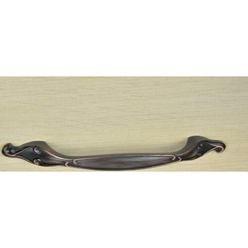 Bow Styel Oil Rubbed Bronze Cabinet DIY Handles Pull Hardware(C.C:128mm L:182mm)