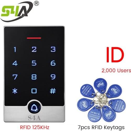 Metal access control cards system 125khz /13.56mhz Door Access Control System rfid access control keypads