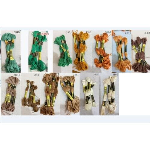 MM CXC Threads Two labels rose to me 10 pieces cross stitch threads cross stitch embroidery thread Custom threads colors 12