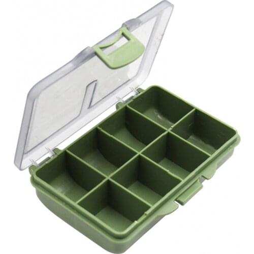 Multi-Grid PE Plastic Fish Hook Bait Fishing Storage Box with Transparent Lid Fishing Tools