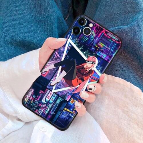 Zero two DARLING in the FRANXX 002 anime For iPhone se 6 6s 7 8 plus x xr xs 11 pro max soft silicone phone case cover shell