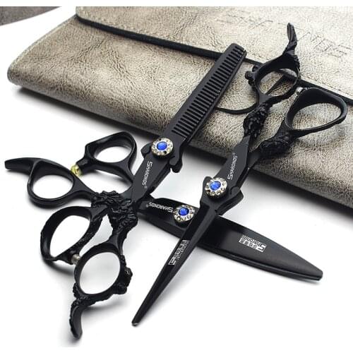 Hairdressing Scissors For Hair Salon 6" Hair Stylist Dedicated Professional Cutting Scissors Set Thinning 20-30% Hair Cut Tools