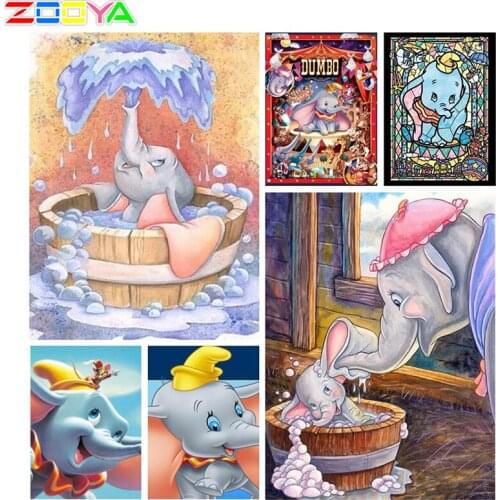 Full Diamond Animal Elephant Diamond Painting Gift Embroidery 3D Cross Stitch Kit Mosaic Diamond Painting Home Decoration Sp797