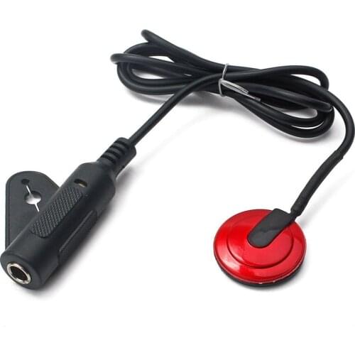 Portable Guitar Pickup Professional Piezo Contact Microphone Pickup For Guitar Violin Banjo Mandolin Ukulel Guitar Accessories