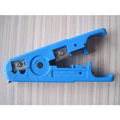 RJ45 Punch Down UTP/STP cable stripping tool Network Cable wire Cutter Stripper LS-S501A with blue colour