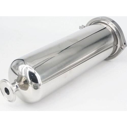 Fit 19mm 3/4" Pipe OD 1.5" Tri Clamp SUS 304 Stainless Steel In-line Filter Strainer Beer Brewing 100 Mesh
