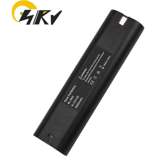 9.6V 3000mAh Ni-MH&Ni-Cd Replacement Battery For Makita ML9000 ML9001 ML9002 ML9600 Power Tools 1.5Ah 2.0Ah 3.0Ah