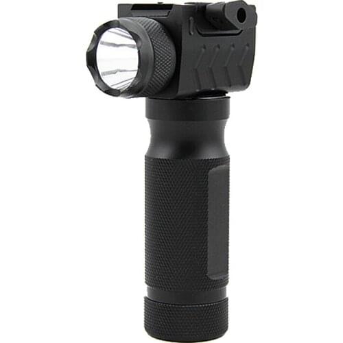 Tactical Quick Detachable Vertical Grip Aluminum Flashlight LED Weapon Light