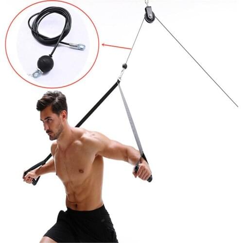 1.4M/1.8M/2M/2.5M/3M Fitness Wire Rope Heavy Duty Steel Wirerope Home Cable Lat Pull Down Machine Gym Pulley Accessories