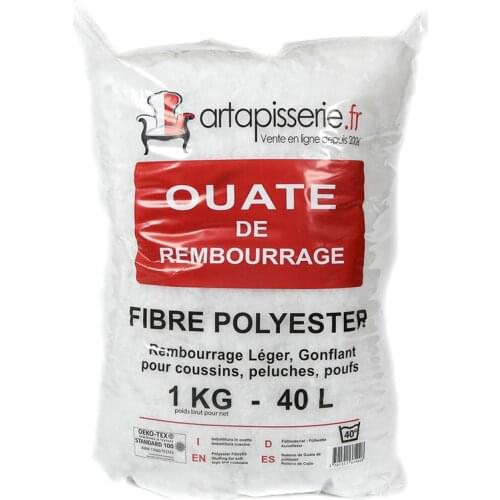 Fiber wadding padding Polyester Oeko-1kg for packing bag cushion, toys, stuffed animals