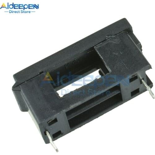 20Pcs/lot BLX-A Type 5*20mm With Cover Fuse Seat Fuse Pipe Fuse Holder 5x20 Fuse Seat