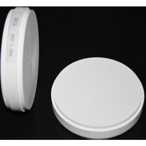 4 PCS of HT ST UT OD98*14mm OD98*16mm Open System Dental Zirconia Ceramic Blocks for CAD/CAM and Manual Milling Machine