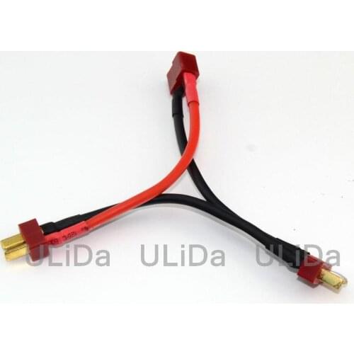 Dean T Plug Female Male Plug Series Battery Pack Connector Adapter Cable for RC HELICOPTER CAR Quadcopter Mulitcopter