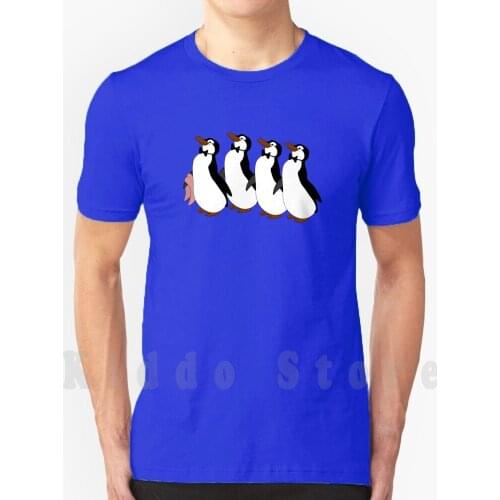 Jolly Penguins T Shirt Men Cotton Cotton S-6Xl Poppins Penguin Penguins Jolly Holiday